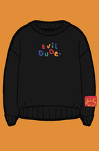 Load image into Gallery viewer, Evil Dude Oversized Sweatshirt (PRE-ORDERS)