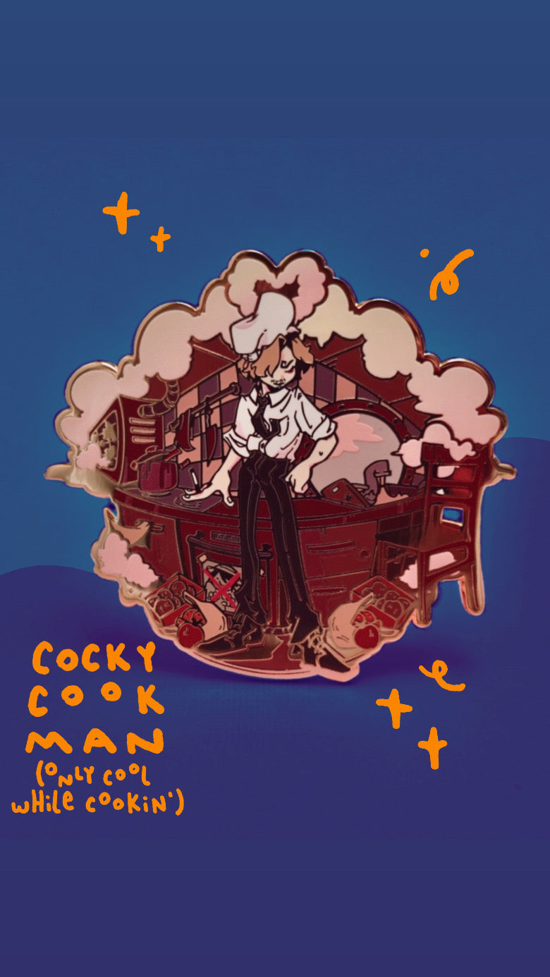 Cocky Cook Man