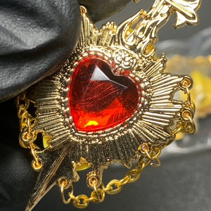 Sacred Heart Brooch